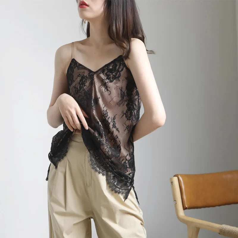 Caraco en satin Delphine