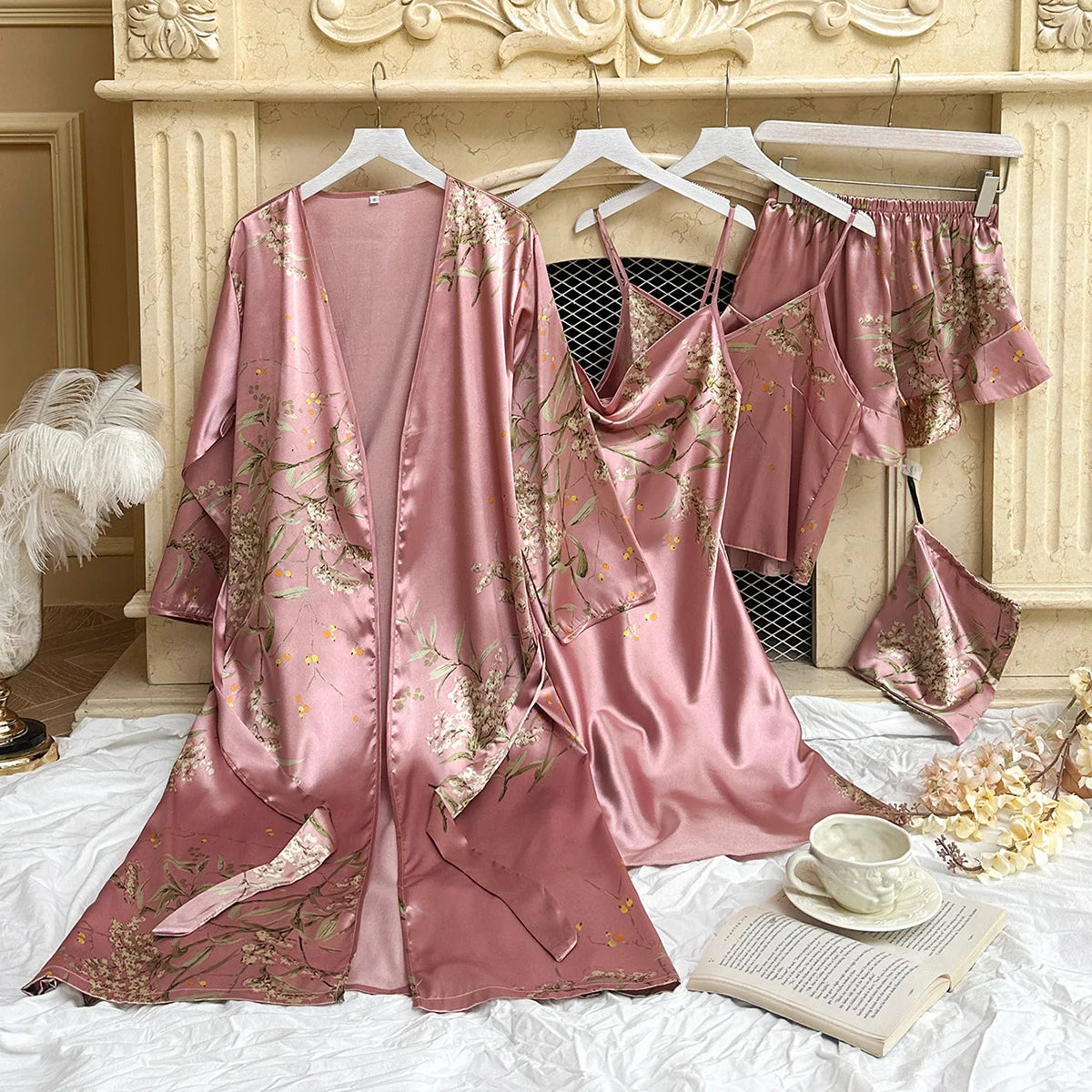 Pyjama en satin Zilène