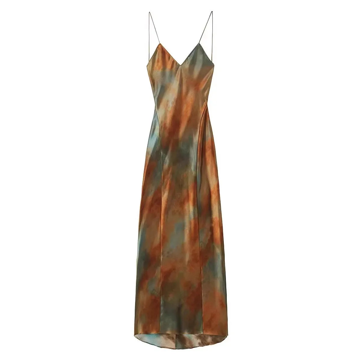 Robe en satin Faustine