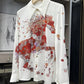 Chemiser blanc avec motif cheval