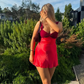 Robe en satin Florence