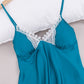 Pyjama satin bleu Joy