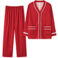 Pyjama satiné Glamour rouge