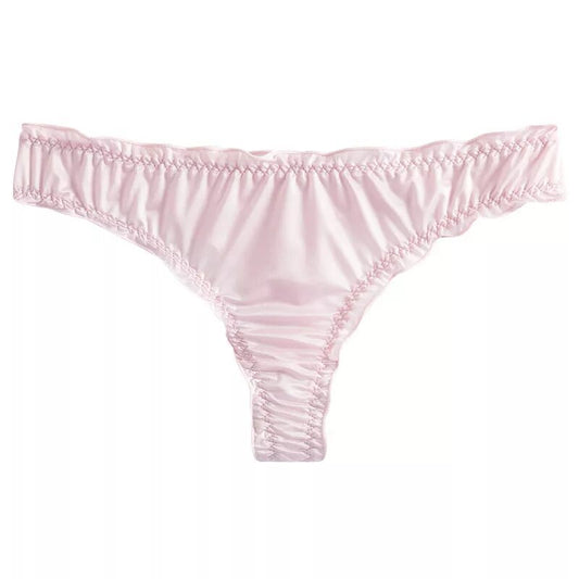 culotte en satin string Dita rose